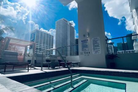 Heart Of Downtown Miami Studio Pool & Gym Appartement Buitenkant foto